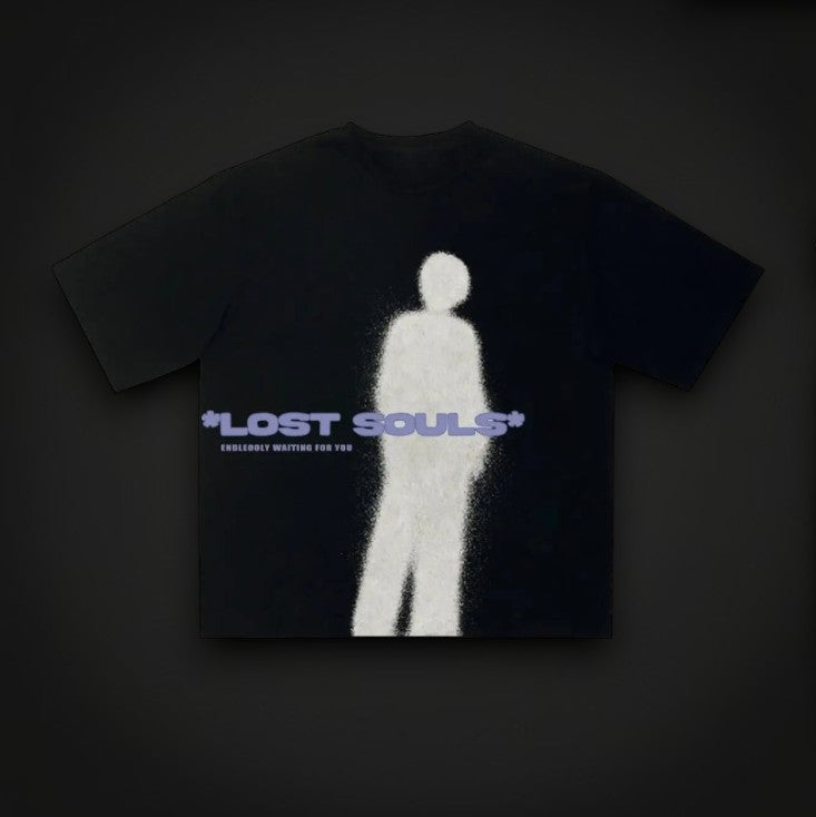 T-Shirt Noir “LOST SOULS”