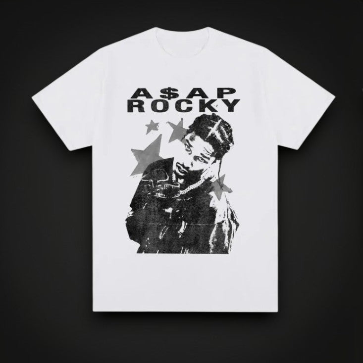 T-Shirt Oversize “A$AP Rocky Vintage Star”