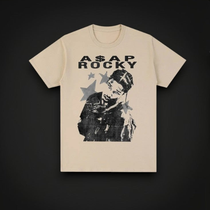 T-Shirt Oversize “A$AP Rocky Vintage Star”