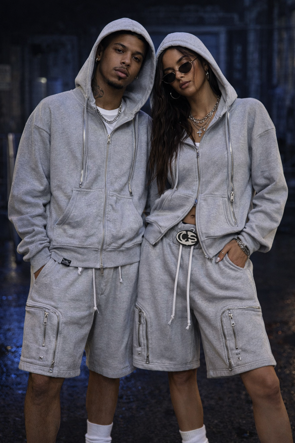 Ensemble Zippé "NIGHT CODE"