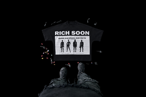 T-SHIRT "MILLIONAIRE BREAKING NEWS"