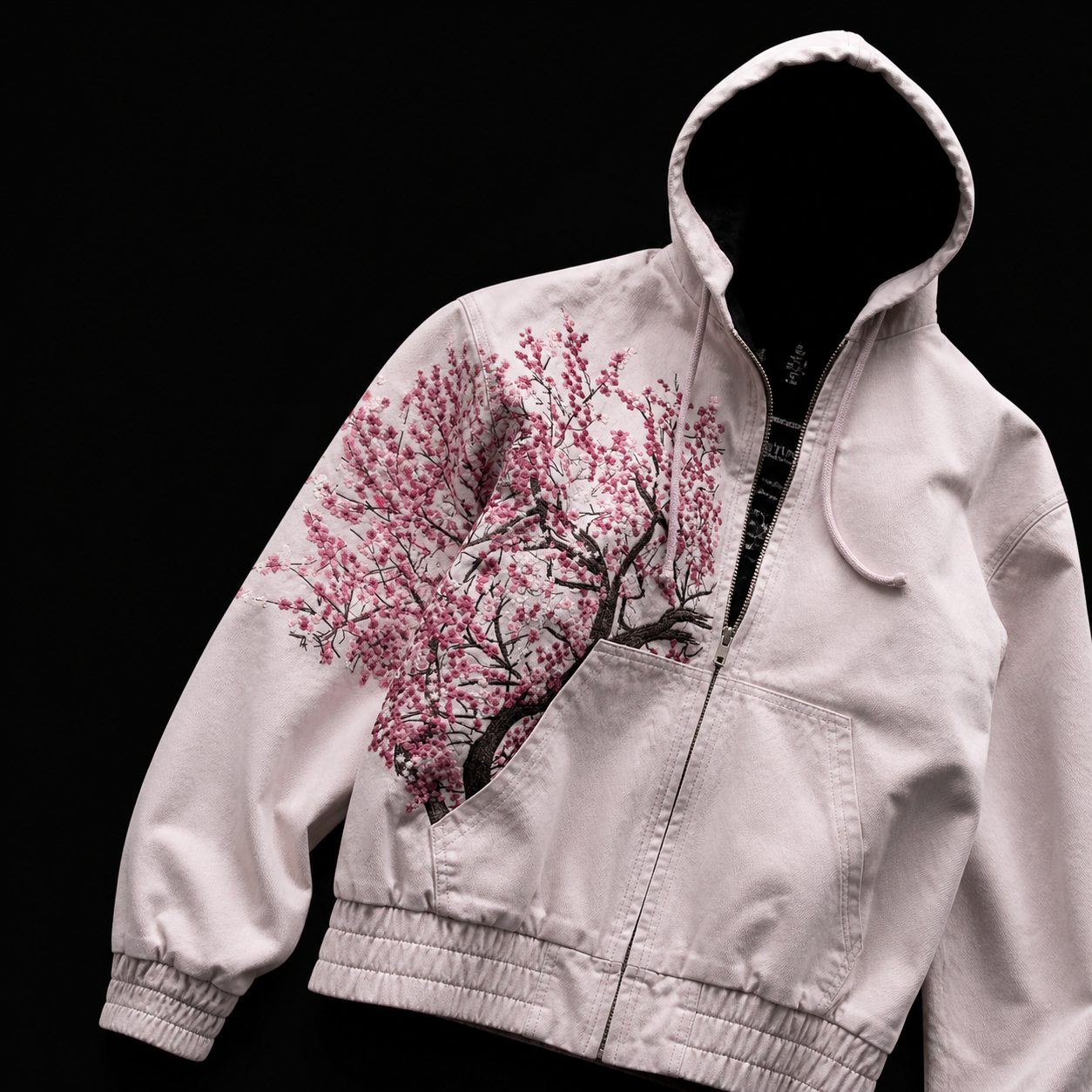 Veste Hoodie Sakura Y2K